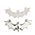  autocollant de voiture de chauve-souris (ruban)