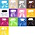  personalizzato favore bag "amore" con nastro - set di 12 (più colori)