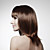  Capless 100% human hair halflang stijl haar bob pruik 5 kleuren om uit te kiezen