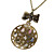  35mm*35mm Colourful Acrylic Alloy Necklace