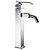  Contemporary Solid Brass Bathroom Sink Faucet - Chrome Finish (Tall)