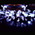  2.5m 3w 20-led colorful disegno luci prugna fiore portato stringa di lampada (3xAA)