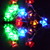  6M 3W 32-LED Colorful Light Butterfly Shaped String Fairy Lamp (110/220V)