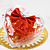  Clear Heart Shaped Favor Holder With Bow (Set of 12)
