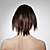  Capless Medium Long 100% Human Hair Nature Look Straight Hair Wig 5 Colors To Choose