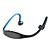  Nackenbügel-Stereo Bluetooth Headset Kopfhörer für Handy (blau)