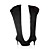  gamuza stiletto botas hasta la rodilla de tacón alto con volantes fiesta / noche zapatos
