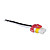  faro presa / connettore per 9005/9006 bulbo (ceramica, 1 coppia)
