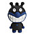  2gb cartoon emoticon estilo usb flash drive (azul)