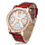  Quarz-Armbanduhr mit neuartigem Roten Armband