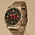  Montre Analogique WH-1009, Double Affichage, Cadran Noir