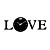  I LOVE YOU Acrylic Mute Wall Clock