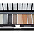  8 colori shimmer shadow palette trucco degli occhi con pennello libero
