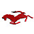  Auto Emblem Aufkleber - Pferd 4pcs