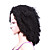  Full Lace With Stretch On Crown Deep Wave 16" Indian Remy Lace Wig 9 Colors To Choose