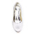  Satin Upper Stiletto Heel Closed Toe With Ruched Wedding Shoes More Colors Available
