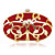  Stainless Steel Shell With Rhinestone Evening Bag Handbag Purse Clutch