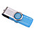  2gb mini-usb flash drive virar (cores sortidas)