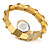  Golden Snake Bracelet Watch