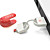  GOKI Cute Bean Shaped 2-in-1 TF Card Reader and USB to 2.0mm Charging Cable with Phone