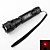  pointeur laser rouge avec batterie et chargeur (5mW, 605nm, noir)