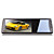  7 monitor do carro polegadas TFT-LCD com retrovisor entrada de vídeo dupla
