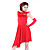 ballroom dancewear polyester latin dans jurk voor dames