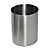  Cylindrical Chrome Finish Stainless Steel Toothbrush Holder