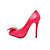  Patent Leather High Heel Peep Toe Pumps With Bow (More Colors)