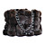  Fashion Shoulder Bag/Tote In Genuine Rabbit Fur (More Colors)