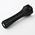  slank 3-tilstand LED lommelygte (2v, sort)