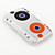  modello bianco protettivo caso del nastro per BlackBerry 8520, 8530, 9300, 9330
