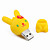 2GB Cartoon Rabbit Style USB Flash Drive (Assorted Colors)