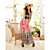  chiffon maxi jurk met v-neck/straps (meer kleuren)