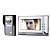  7 Inch Touch Screen Color Video Door Phone System with  Alloy Weatherproof Cover Camera