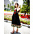  Cotton Halter Neck Maxi Dress In Black