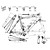  Bicycle High Quality New Design 700C Full Carbon Road Frame