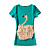  camadas ruffle cisne caber manga curta t-shirt