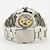  Mechanische Analog Armbanduhr 9262 für Herren (Silber)