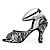  personalizzato glitter scintillanti con le scarpe da ballo delle prestazioni di stampa zebra