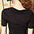  Deep V-neck Short Sleeve Slim Dress