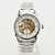  Mechanische Analog Armbanduhr 9262 für Herren (Silber)