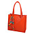  Faux Leather With Flowers Tote/Shoulder Bag (More Colors)