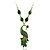  Dancing Peacock Chain Necklace