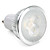 Ampoule LED Spot Blanc Naturel à Variateur d'Intensité  (110-240V), GU10 6W 550-600LM 5500-6500K