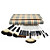  Professional Brush Set With Dark Lovely Pouch(20 Pcs)