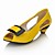  Leatherette Low Heel Closed Toe Shoes With Bow (More Colors)
