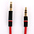  Câble de Connexion Audio Jack, 3.5mm, pour iPhone, iPod et iPad (Longueur 150cm)