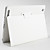  Protective PU Leather Case Cover with Stand for the New iPad (Auto Sleep Function, White)