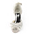  NORMA - Sandalen mit hohen Absätzen Hochzeit Pfennigabsatz Satin